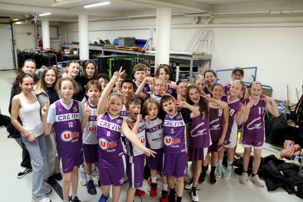 Crevin Basket avec l'URB ! Cliquez pour voir les photos !